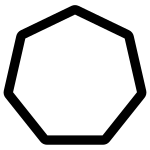 Heptagon SVG Icon